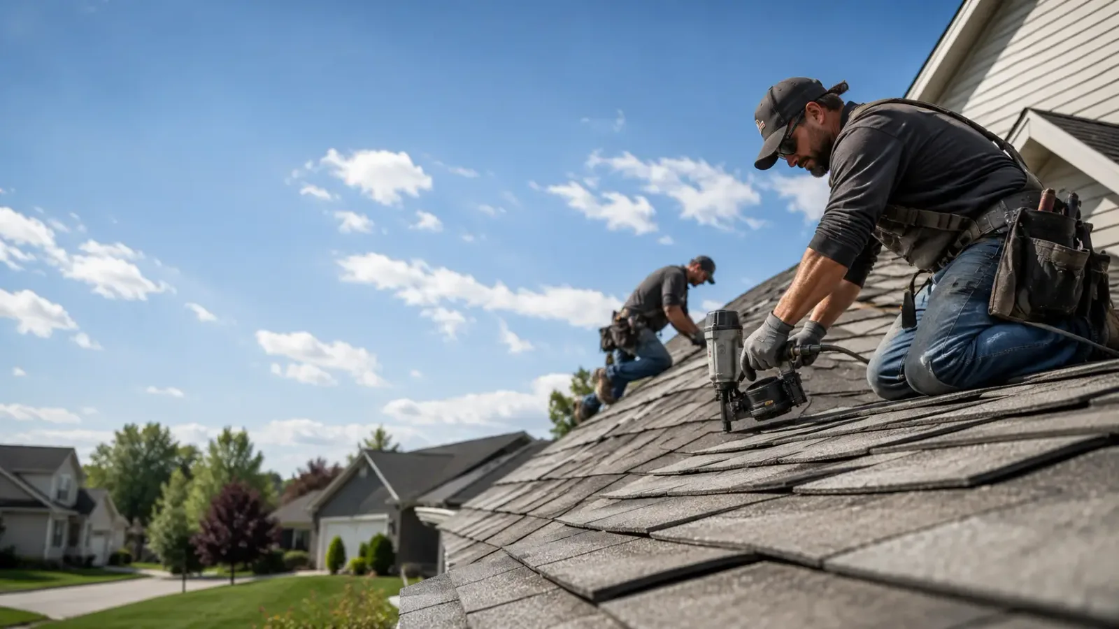 Storm Damage Roof Repair in Grantsburg, IL near me